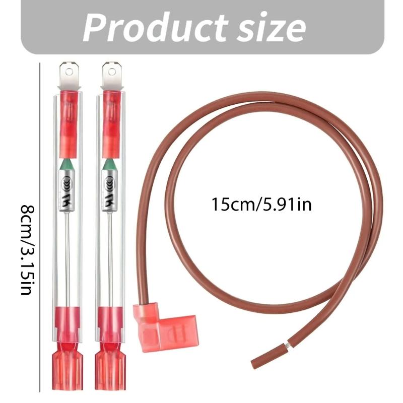 Electronic Water Heater Thermostat Assembly Water Heater Thermal Cutoff Kit for 45518A2 Replacement Accessories