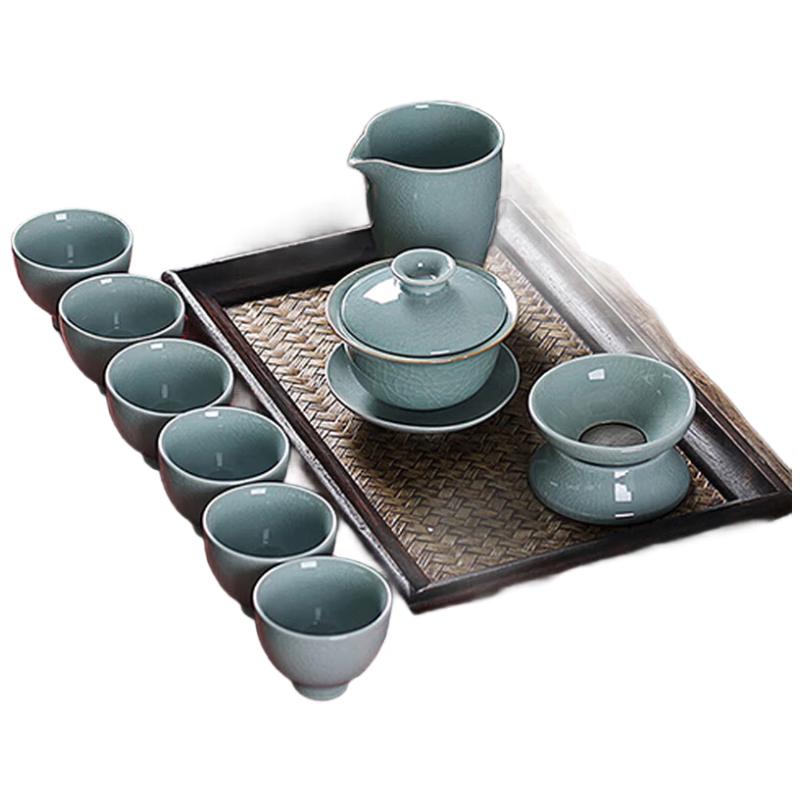 Aiyiresi 10-Piece Ceramic Tea Set