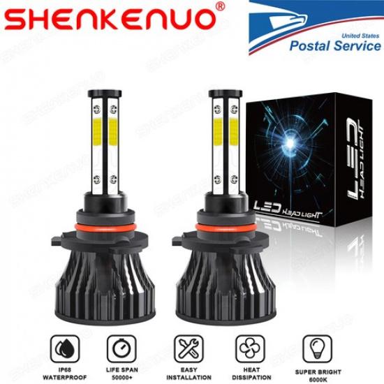 For Chrysler 300 2016-2021 2X 9005 Front LED Headlight Bulbs High/Low Beam 6000K