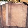 48PCS A4 Writing Paper Brown Decorative Material Paper Retro Letter Paper  Scrapbook
