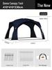 Dome Canopy Tent: Large Multi-Person Sunshade, UV and Weather-Resistant, Ideal for Outdoor Camping