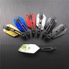 Universal Plastic 8MM 10MM Motorcycle Mirror Scooter E-Bike Rearview Mirror Motorbike Accessories Black White Blue Gold Red