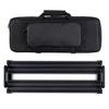 Portable Guitar Effect Pedal Board Pedalboard Aluminum Alloy with Carry Bag   S Size