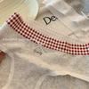 Female Spring and Autumn Sweet Pure Cotton 10A Antibacterial Extension Crotch No Trace Comfortable Breathable Briefs