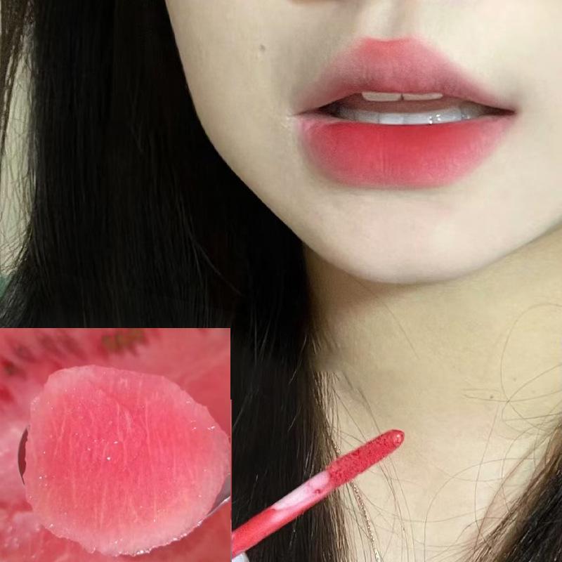 

Bubble Sunset Matte Velvet Lip Glaze - Long-lasting Nude Lipstick for a Whitened, Floating Light Effect. Perfect for Students! 2.5g