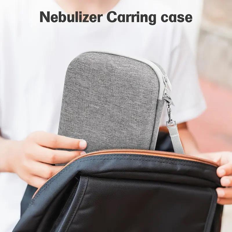 Portable Nebulizer Case Waterproof Respirator Case Medicine Bag Respirator Pouch Portable Carrying Case Medicine Pouch