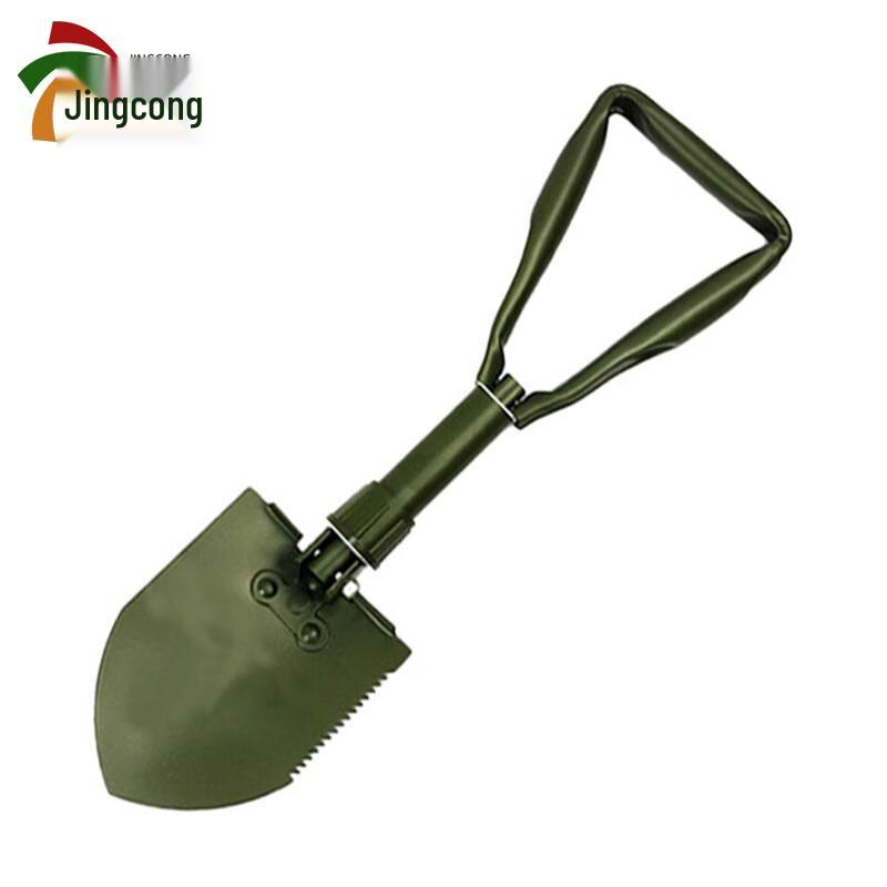 Carbon Steel Folding Engineer Shovel with Sawtooth