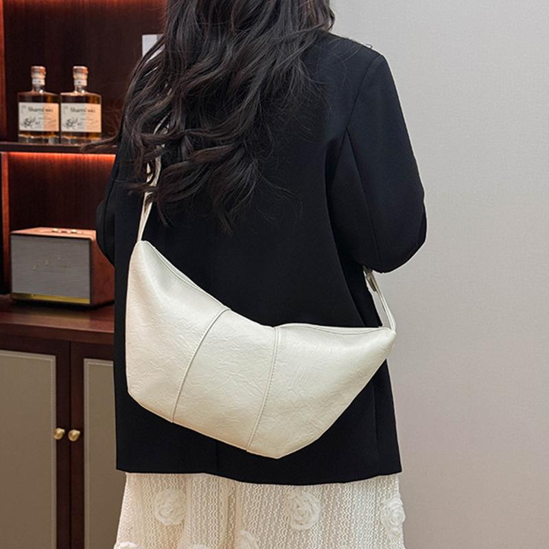 Yogodlns Vintage Crossbody Bags for Women Large Capacity Luxury Handbags Solid Soft Shoulder Bags Female Casual Travel Hobos Bag