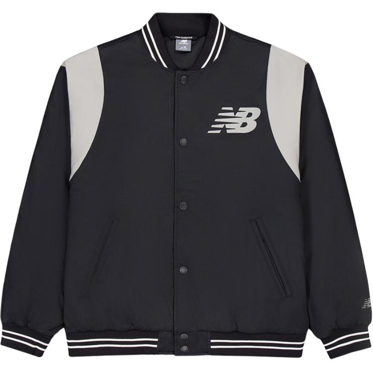 New Balance Jackets Men s Black V Neck Moderate Other AMJ43368-BK XL