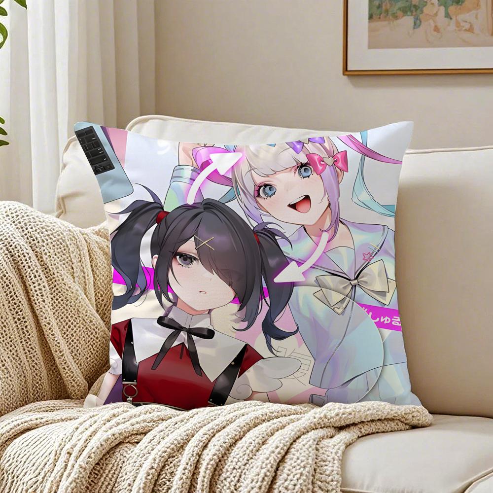 Game Satirical NNeedy SStreamer OOverload Cushion Cover Pillowcase Antidustmite living Room Sofa Decor Cushion Room