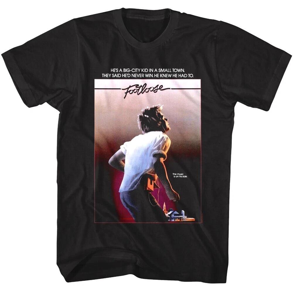 Footloose Movie Poster Men s T Shirt 4XL
