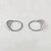 For Land Rover Range Rover Evoque 2012- Car Interior A-pillar Speaker Horn Ring Cover Trim ABS Matte Car Styling Accessories