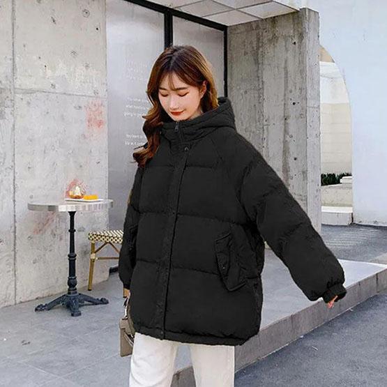 WTEMPO Dames Winter Korte Gewatteerde Jassen Verdikte Katoenen Gewatteerde Jassen Vrouwelijke Losse Puffer Parka's Dames Grote Maat Buitenkleding