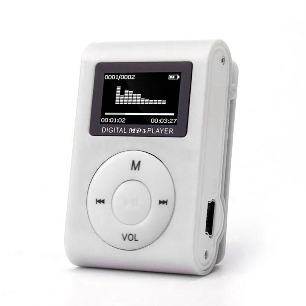Mini MP3 Player Hifi Mini USB Clip Support 32GB Micro SD TF Card Fashionable Portable Mini USB MP3 Player Walkman