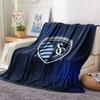 Sporting Kansas City Flannel Blanket, High quality Comfortable for All Seasons, Home Decor, Warmth and Comfort