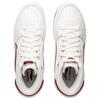 Li Ning Tianji Soft HI Slip Resistant Abrasion Resistant Mid Top Skateboard Shoes Men's White Red AGCU367-1