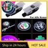 Car Stickers For Alfa Romeo 2Pcs Fashion LED Car Door Welcome Light Logo Projector for Alfa Romeo Spider Giulia Giulietta 147 15