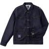 Solid Color Lapel Single Breasted Long Sve Jacket Men Jackets LMT0078516VG00F