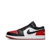 Air Jordan 1 Slip Resistant Low top Vintage Basketball Shoes Unisex Bred Toe Jordan 553558-161