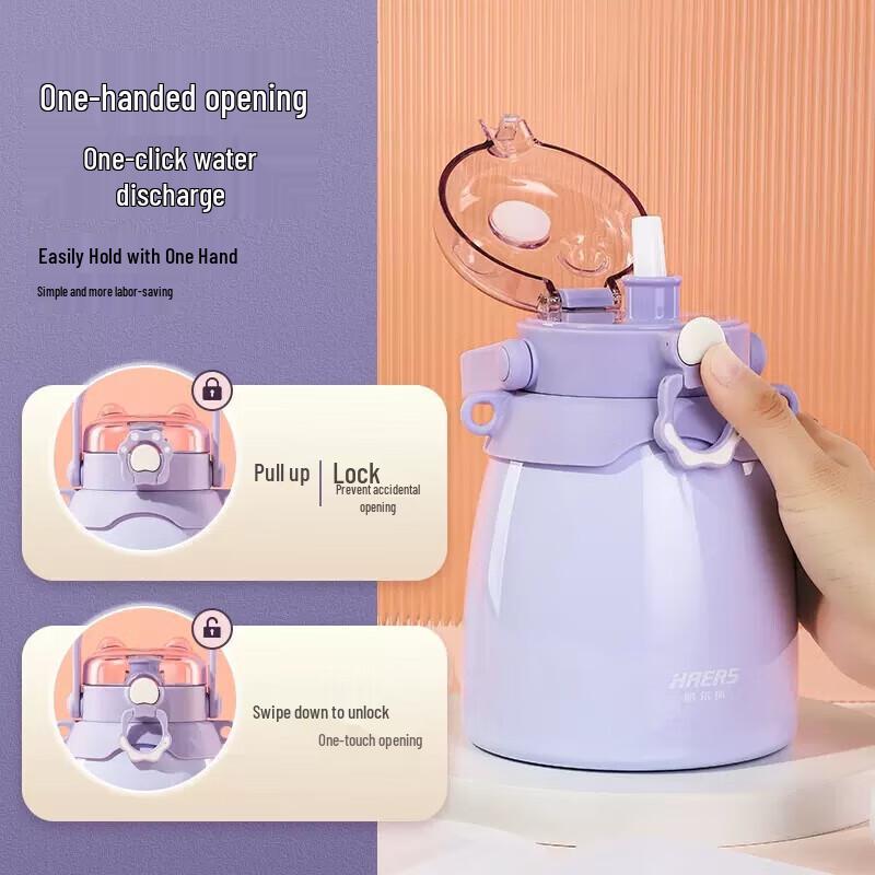 HAERS Cat Paw Insulated Straw Tumbler