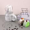 Stainless Steel Reusable Holder For Japanese Style Ears Drip Bags Coffee Cup Dripper Baskets Filter Paper Bag Shelf