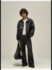 American Retro Distressed Men's Jacket, 2024 Spring/Autumn Collection - Trendy, Loose, and Versatile