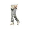 Anta Solid Color Logo Print Sweatpants Women Bottoms Gray 162238317-2
