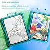 Reusable Magic Water Drawing Coloring Book Kids Sensory Early Education for Children Birthday Gift