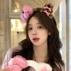 1-20Pcs Hair Band Cute Cat Ears Hair Band with Bow Hair Band for Girls Face Wash Make-up Headband Anti-slip Headband