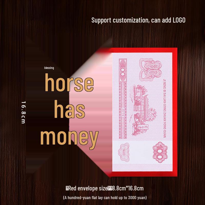 2026 Year of the Horse Red Envelopes: Chic & Festive Lai See Pockets for Good Luck in the Spring Festival.