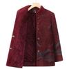 Grandma Winter Mink Velvet Jacket Middle Old Woman Mother Velvet Thickened Cotton Coat Old Lady Clothes