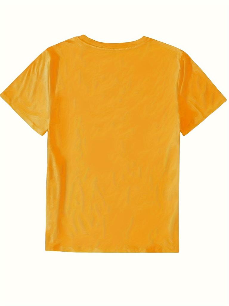 Musik ist mein glücklicher Ort Damen-T-Shirt - Bunte Musiknoten-Grafik, Lässiges Schwarzes Oberteil
