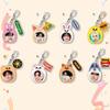 1pc Kpop Keychain with Real Photo, Bang Chan Lee Know Changbin Hyunjin Han Felix Seungmin I.N Cute Cartoon Pendant Keyring, STAY Fans Gift