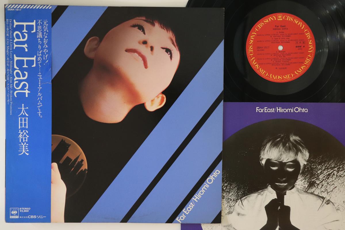 

LP Record HIROMI OTA - Far East 28AH1517PROMO CBS SONY 1983 Japan Obi Japanese Pop/Rock Used