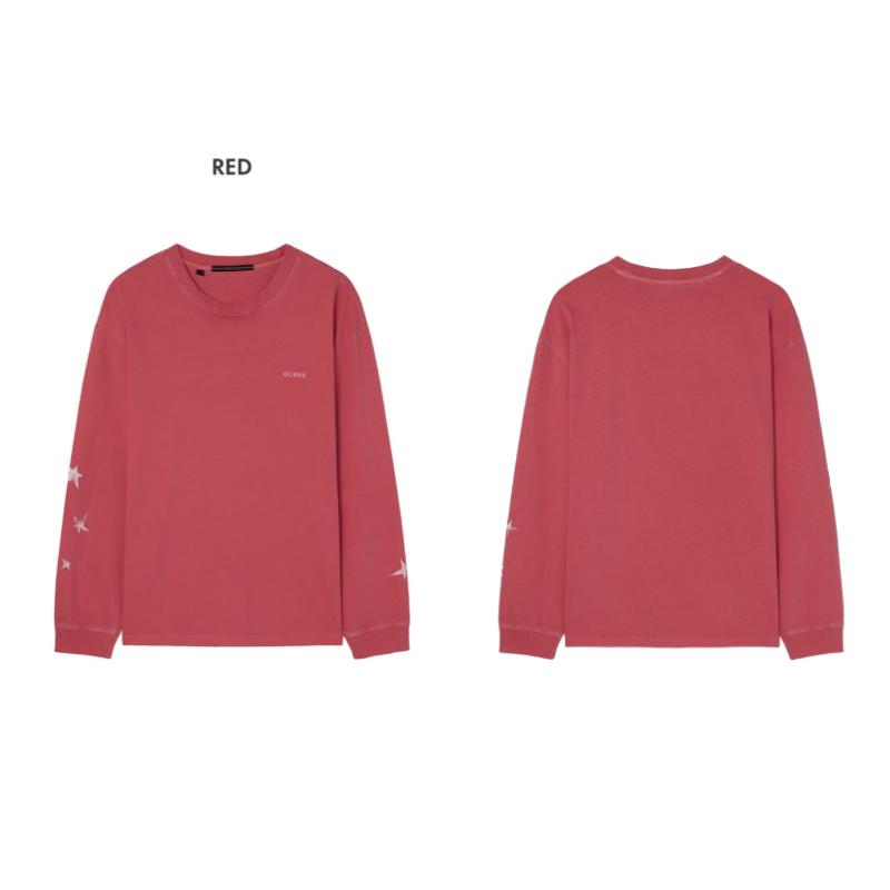 Guess Korea Hyunjin Stray Kids Outfit Set Long Sleeve Tee / T-Shirt Official