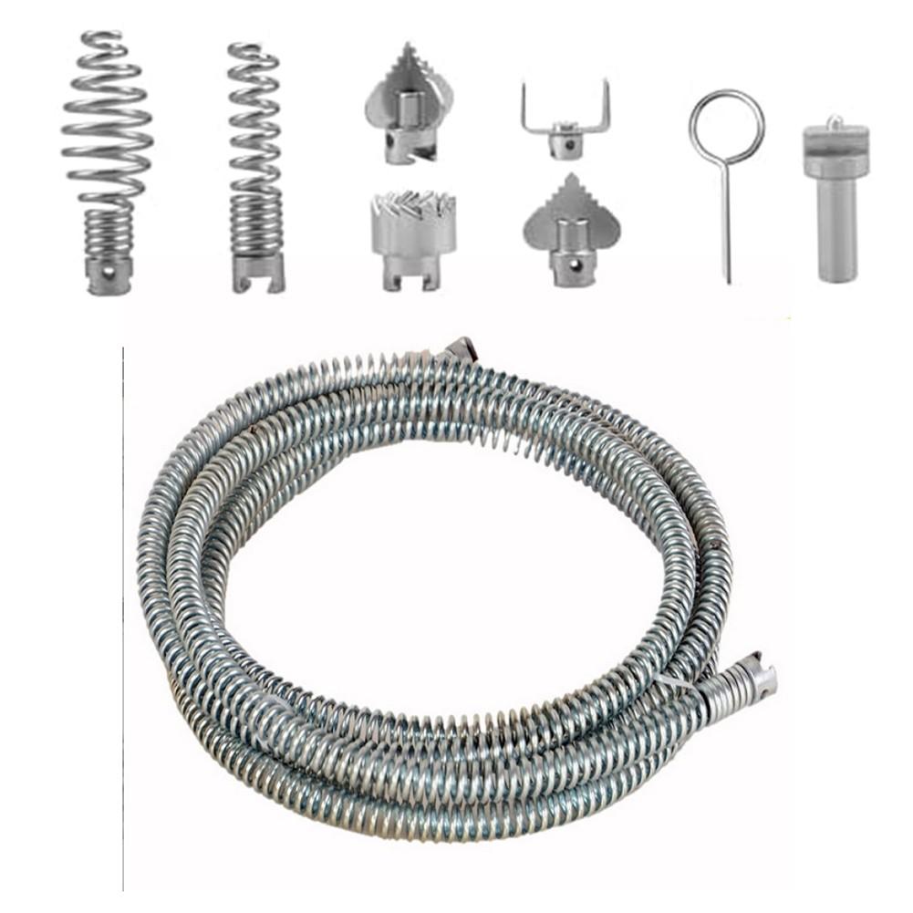 12 mm Diameter Rörrengöringsverktyg Spiral Rengöringsverktyg