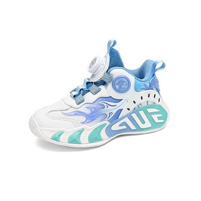 Kinder-Basketballschuhe Jungen und Mädchen Sportschuhe Reibungsgeräusch Sommer neu Mesh atmungsaktiv leicht Trainingsschuhe