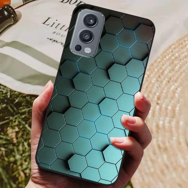 Für OnePlus Nord 2 5G Hülle Silikon Rückabdeckung Handyhülle Für OnePlus Nord2 5G Hüllen für One Plus Nord 2 5G Weicher Stoßfänger Funda