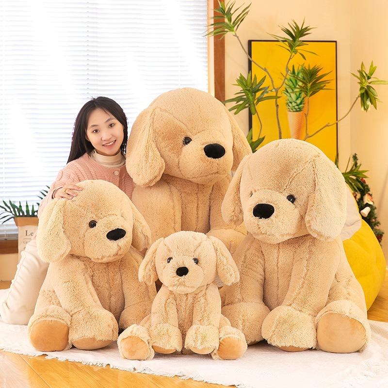 Sam Dog Plush Golden Retriever Doll Big Bear Doll Extra Large Cute Doll Pillow Girls Sleeping Soft