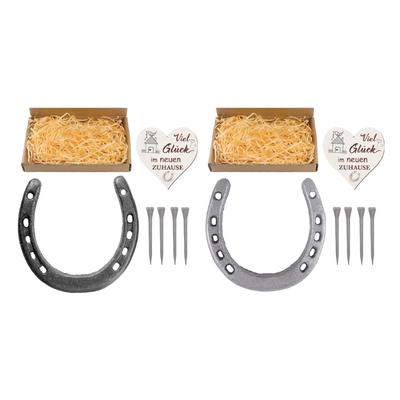 Decoraciones de Colgante de Herradura de Metal con Colgante de Corazón de Madera Escultura de Pared para Fiesta del Oeste Decoraciones de Recuerdos de Boda