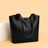Damen Minimalistische Tragetasche, Schultertasche mit großem Fassungsvermögen, Retro Tragetasche, Damenhandtasche, Modische Alltags-Schultertasche