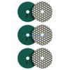 Y5GD 6PCS Multi Grit Diamonds Polishing Pads Resin Bonds Diamonds Polishing Discs For Marble Granites With No Discoloration