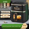 Smart Multifunctional Air Fryer with Touch Screen - Large Capacity, Oil-Free Cooking, All-in-One Oven