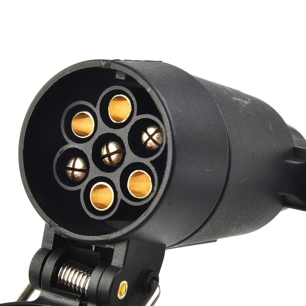 1pc Trailer Light Converter 7-Way Blade Socket 7-Pin New
