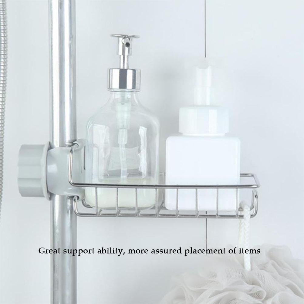 Stainless Steel Faucet Hanging Sink Storage Rack for Bathroom Kitchen