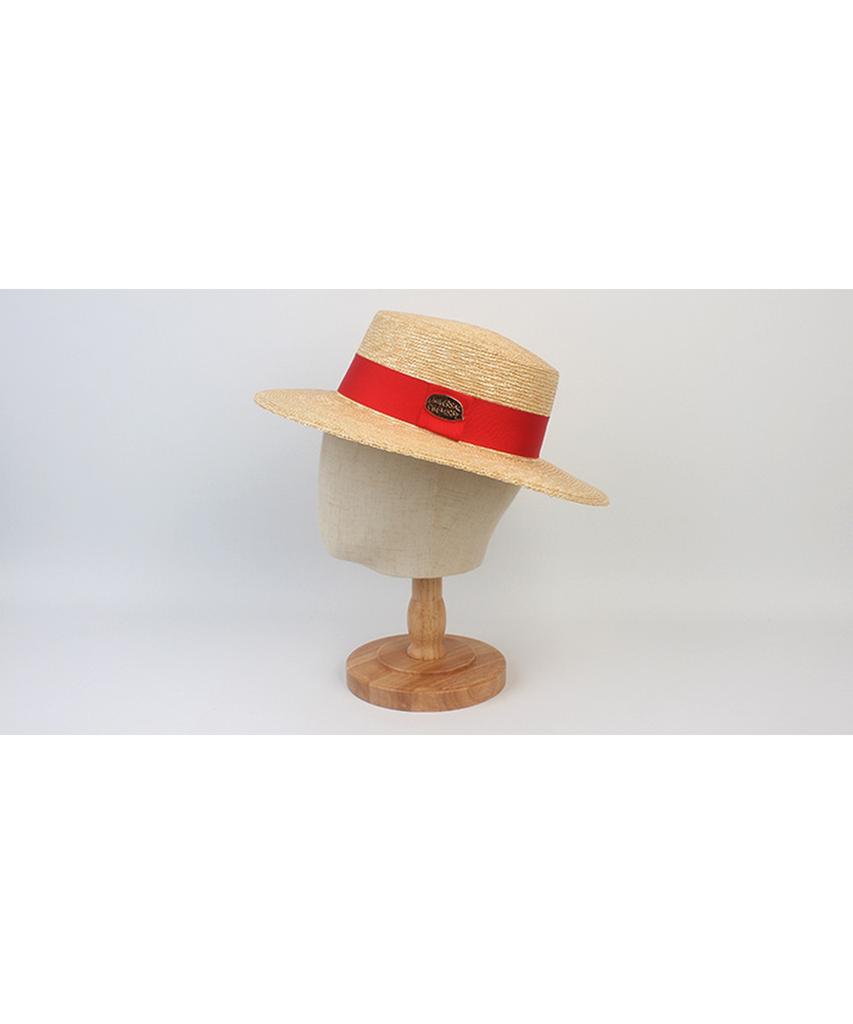 Yunibeosyeolkemiseuteuli Red Line Kangkang Panama Hat Panama Hat