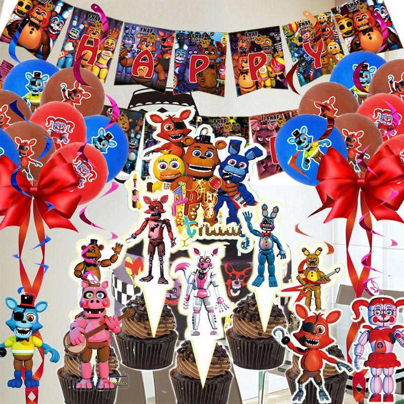 Festive Five Nights At Freddy's Party Supplies For Unforgettable Birthday Celebrations