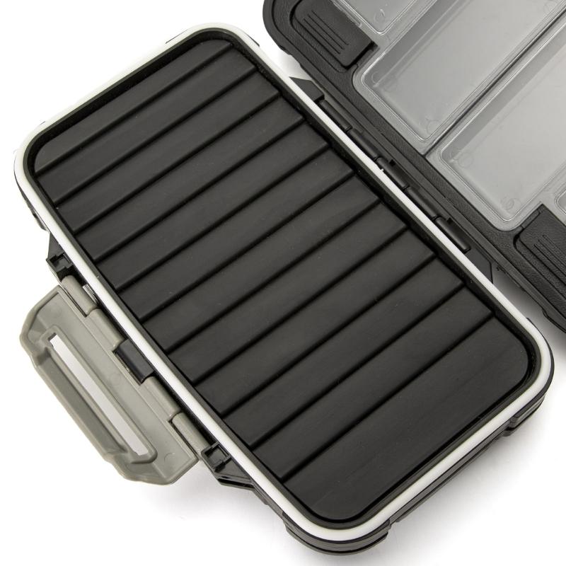 Durable Fly Fishing Tool Kits Box Four-sided Waterproof Fishing Fly Box Easy-Grips Fishing Gear Combos Fly Fishing Box