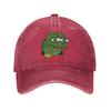 Baseballová čepice Pepe the Frog Letní Streetwear Truckerka Unisex Dospívající Vlastní DIY Venkovní Sport Dropshipping Baseballové čepice