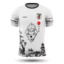 Naruto Pain Japanese Ink Style Harajuku Anime AOP Soccer Jersey Family Summer Adult Kids T-Shirt Breathable Quick Dry Streetwear